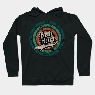 Beth Hart // Retro Circle Crack Vintage Hoodie